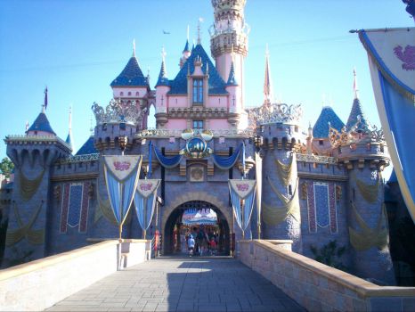 Disneyland 50th Anniversary Castle