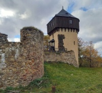 Hartenštejn - zřícenina hradu, Karlovarsko