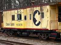 Old Chessie caboose