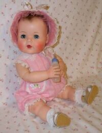 For tandm92 and joyfulnoise4, A 20" American Character 1950s Jointed Toodles The Action Baby