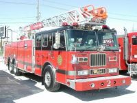 Franklin Park, ILL Ladder 2's Seagrave 100' RM
