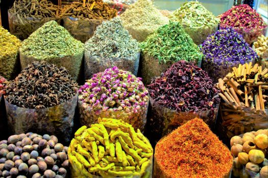 Spice shopping in Dubai