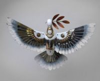 Steampunk Bird (Art from junk)