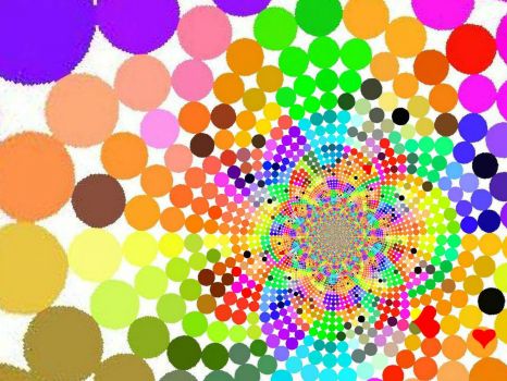 Colorful Dots - Wowser Sized  ENJOY