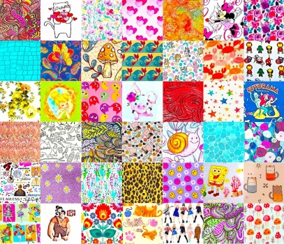 Solve PATCHWORK FAUX LEATHER 12 jigsaw puzzle online with 378 pieces