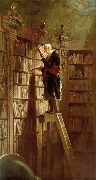 Carl_Spitzweg "The Book Worm 1850"