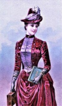 Fashionable woman (c.1886)