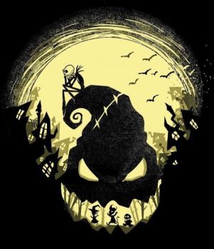 Download Solve The nightmare before Christmas silhouette jigsaw ...