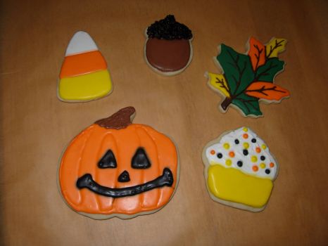 fall cookies I made