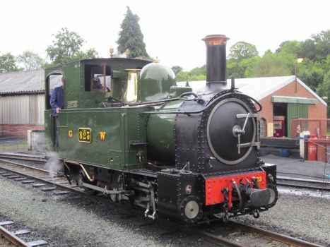 Solve GWR 823 0-6-0T at the Welshpool & Llanfair Light Railway. jigsaw ...