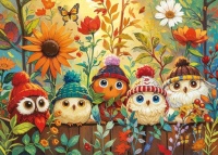 Colorful Autumn Bird