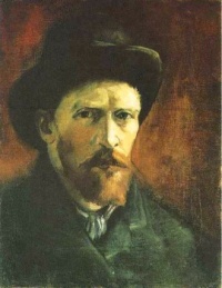 Vincent van Gogh (Dutch, 1853–1890), Self-Portrait with Dark Felt Hat (1886)