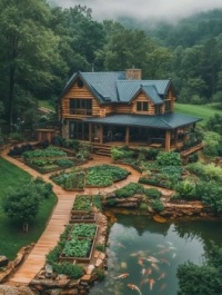 Sustainable living... fish and veggies
