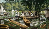Claude Monet - La Grenouillère (1869)
