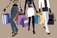 Theme, fashion: shopping #2