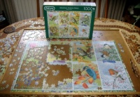 Puzzle of a Puzzle - Seasons & Birds 2 (Choose Size: 12 - 300 Pieces)