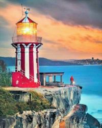 The Hornby Lighthouse -- New South Wales, Australia...