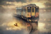 Train-on-the-water