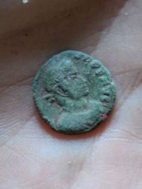 Roman coin found in cave around Oviedo, Spain