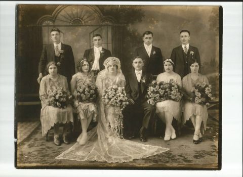 MOM AND DAD WEDDING 1928