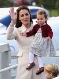 Kate,Princess Charlotte and Prince George