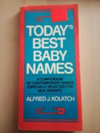 Baby names book