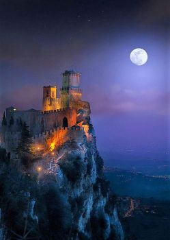 One thousand and one nights ~ San Marino - Guaita fortress