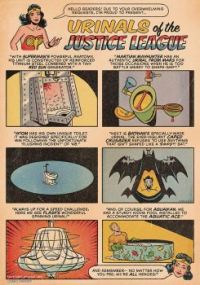 Justice League Urinals