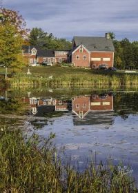 New Hampshire Farm Reflection