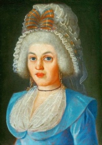 Portrait of a Lady in Lace Bonnet