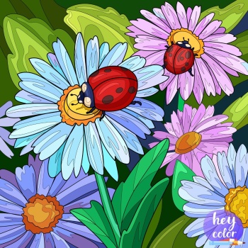Solve Ladybug jigsaw puzzle online with 256 pieces