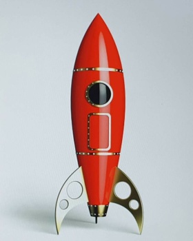 Retro rocket toy clearance