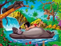 Baloo, Mowgli & Bagheera