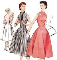Cute Vintage Dress Pattern