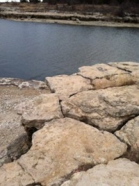 limestone rocks