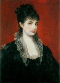 Hans Makart: Bildnis Anna von Waldberg (1883)