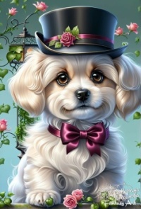 Wearing My New Hat & Bow