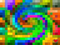 Swirled Blocks - Petite  432/12/36