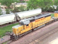 Union Pacific train