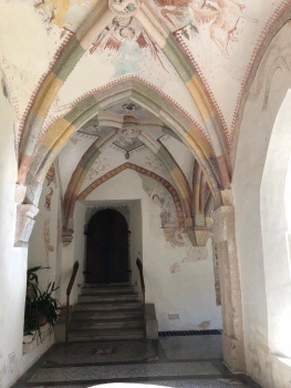 Cross corridor in the Stična monastery