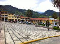 Main square, Molango, Hidalgo, México