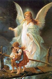Angel and little children