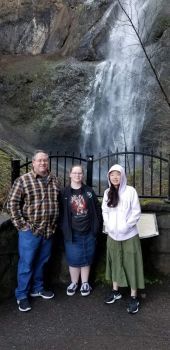 At the falls