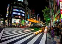 CROSSING THE ROAD IN ROPPONGI ~The wild street