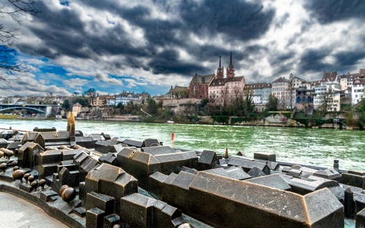 Solve Switzerland River Basel jigsaw puzzle online with 160 pieces