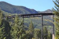 Trains Coming in Rockies