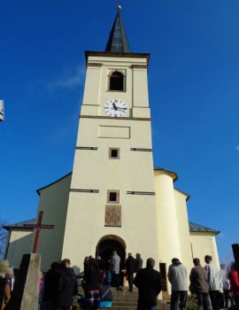 Kostel sv.Martina v Pozlovicích - ČR   (St. Martin's Church in Pozlovice - Czech Republic )