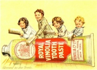 Themes Vintage ads- Royal Vinolia Toothpaste 1910´s