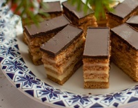 Traditional Slovak Honey Cake