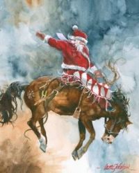2018 Cowboy Santa